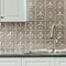 Fasade Fasade 18in x 24in Fleur-de-lis Vintage Metal Backsplash Panel 5pk PB6634 - alternate 1