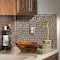 Fasade Fasade 18in x 24in Terrain Brushed Nickel Backsplash Panel 5pk PB6729 - alternate 2
