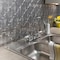 Fasade Fasade 18in x 24in Monaco Crosshatch Silver Backsplash Panel 5pk PB6821 - alternate 2