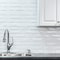 Fasade Fasade 18in x 24in Vista Gloss White Backsplash Panel 5pk PB6900 - alternate 3