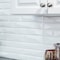 Fasade Fasade 18in x 24in Vista Gloss White Backsplash Panel 5pk PB6900 - alternate 2
