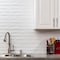 Fasade Fasade 18in x 24in Vista Matte White Backsplash Panel 5pk PB6901 - alternate 1