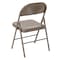 Flash Furniture Double Braced Beige Metal Folding Chair BD-F002-BGE-GG - alternate 7