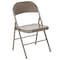 Flash Furniture Folding Chair, Gray, Metal, Double Braced BD-F002-GY-GG - alternate 8