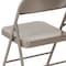 Flash Furniture Folding Chair, Gray, Metal, Double Braced BD-F002-GY-GG - alternate 5