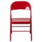 Flash Furniture Chair, Metal Folding, Red, Double Braced BD-F002-RED-GG - alternate 10