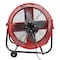 Maxx Air Standard-Duty Industrial Fan W/ 24 in Blade Dia, 2800/4000 cfm, 120V AC, 1/4 HP, 7.5 ft Cord BF24TFREDUPS - alternate 8