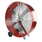 Maxx Air Barrel Air Circulator Fan, Mobile Mount, 48 in Blade Dia, 120V, 10,100/18,000, Non-Oscillating BF48BDRED - alternate 6