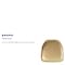 Flash Furniture Chiavari Chair Cushion, 15.5 W 15-1/2" L 2 H, Vinyl Seat BH-GOLD-HARD-VYL-GG - alternate 3