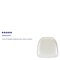 Flash Furniture Chiavari Chair Cushion, 15.5 W 15-1/2" L 2 H, Vinyl Seat BH-IVORY-HARD-VYL-GG - alternate 2