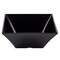 Tablecraft Square Bowl, Black, 10"X10"X4" BKMB94 - alternate 3