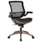 Flash Furniture Exec Mesh Chair, Mid-Back, Black BL-8801X-GG - alternate 3