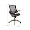 Flash Furniture Exec Mesh Chair, Mid-Back, Black BL-8801X-GG - alternate 7