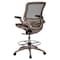 Flash Furniture Mesh Drafting Chair, Padded Flip-up BL-LB-8801X-D-GG - alternate 3