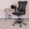 Flash Furniture Drafting Chair Black Mesh Drafting Chair, Mesh, Black BL-LB-8816D-GG - alternate 1