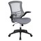 Flash Furniture Mid-Back Dark Gray Mesh Ergonomic Task Desk Chair BL-X-5M-DKGY-GG - alternate 5