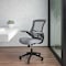 Flash Furniture Mid-Back Dark Gray Mesh Ergonomic Task Desk Chair BL-X-5M-DKGY-GG - alternate 1