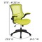Flash Furniture Desk Chair, Mesh, Green Mesh BL-X-5M-GRN-GG - alternate 8
