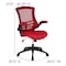 Flash Furniture Mesh Ergonomic Chair, Red Mesh BL-X-5M-RED-GG - alternate 3