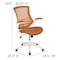 Flash Furniture Desk Chair, Mesh, Tan Mesh/White Frame BL-X-5M-WH-TAN-GG - alternate 10