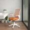 Flash Furniture Desk Chair, Mesh, Tan Mesh/White Frame BL-X-5M-WH-TAN-GG - alternate 1