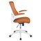 Flash Furniture Desk Chair, Mesh, Tan Mesh/White Frame BL-X-5M-WH-TAN-GG - alternate 2