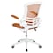 Flash Furniture Desk Chair, Mesh, Tan Mesh/White Frame BL-X-5M-WH-TAN-GG - alternate 5