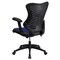Flash Furniture Executive Chair, Blue Seat, Mesh Back BL-ZP-806-BL-GG - alternate 2