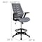 Flash Furniture Mesh Drafting Chair, Dark Gray BL-ZP-809D-DKGY-GG - alternate 2