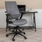 Flash Furniture Mesh Drafting Chair, Dark Gray BL-ZP-809D-DKGY-GG - alternate 1