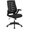 Flash Furniture Contemporary Chair Adjustable Arms, 17-1/2" to 21-1/2" Height, Mesh, Black BL-ZP-809-BK-GG - alternate 5