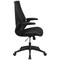 Flash Furniture Contemporary Chair Adjustable Arms, 17-1/2" to 21-1/2" Height, Mesh, Black BL-ZP-809-BK-GG - alternate 7