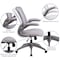 Flash Furniture Mesh Contemporary Chair, 17" to 21", Adjustable Arms, Gray BL-ZP-8805-GY-GG - alternate 7