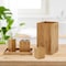 Seville Classics Bath Vanity Organizer Set, Bamboo Wood BMB17136 - alternate 2