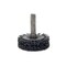 Brush Research BMC14AY80SC 1.5" Mandrel Mounted Wheel, 80 Grit Silicon Carbide, .250" Shank Dia., .250" Trim BMC14AY80SC - alternate 3