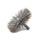 Brush Research BMC20AY80AO 2" Mandrel Mounted Wheel, 80 Grit Aluminum Oxide, .250" Shank Dia., .500" Trim BMC20AY80AO - alternate 2