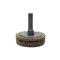 Brush Research BMF16AY180SC 1.75" Mandrel Mounted Wheel, 180 Grit Silicon Carbide, .250" Shank Dia., .375" Trim BMF16AY180SC - alternate 3