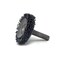 Brush Research BMF14AY180SC 1.5" Mandrel Mounted Wheel, 180 Grit Silicon Carbide, .250" Shank Dia., .250" Trim BMF14AY180SC - alternate 3