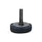 Brush Research BMF16AY320SC 1.75" Mandrel Mounted Wheel, 320 Grit Silicon Carbide, .250" Shank Dia., .375" Trim BMF16AY320SC - alternate 3