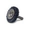 Brush Research BMF16AY320SC 1.75" Mandrel Mounted Wheel, 320 Grit Silicon Carbide, .250" Shank Dia., .375" Trim BMF16AY320SC - alternate 2
