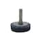 Brush Research BMF14AY500SC 1.5" Mandrel Mounted Wheel, 500 Grit Silicon Carbide, .250" Shank Dia., .250" Trim BMF14AY500SC - alternate 2