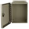 Wiegmann 1/4 Turn Latch Electrical Enclosures, 16 in H, 6 in D, 14 in W, NEMA 4X, Carbon Steel BN4161406CHQT - alternate 2