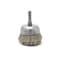 Brush Research BNH16AY120AO 1.750" Small Dia. Cup Brush, 120 Grit Aluminum Oxide, .250" Shank Dia., .500" Trim BNH16AY120AO - alternate 3