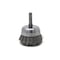 Brush Research BNH16AY80AO 1.750" Small Dia. Cup Brush, 80 Grit Aluminum Oxide, .250" Shank Dia., .500" Trim BNH16AY80AO - alternate 3
