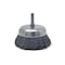 Brush Research BNH26AY180SC 2.750" Small Dia. Cup Brush, 180 Grit Silicon Carbide, .250" Shank Dia., .750" Trim BNH26AY180SC - alternate 2