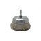 Brush Research BNH26AY600AO 2.750" Small Dia. Cup Brush, 600 Grit Aluminum Oxide, .250" Shank Dia., .750" Trim BNH26AY600AO - alternate 3