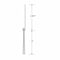 American Garage Door Supply Brushseal, Polyp., 3-in Straight Holder, 3-in Brush, 94-in. BPS33-94 - alternate 1