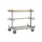 Little Giant Bar/Pipe Truck, 12 ga. Steel, 3600 lb Load Capacity, 48" L, 58" H BRT36488PHBK - alternate 1