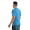 Berne Performance Short Sleeve Pocket Tee, M, 60% Cotton / 40% polyester Jersey, Riptide, M BSM38 - alternate 2