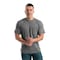 Berne Performance Short Sleeve Pocket Tee, S, 60% Cotton / 40% polyester Jersey, Slate, S BSM38 - alternate 1